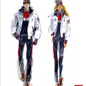 2018 Olympic Team USA Closing Ceremony Sweater NWT